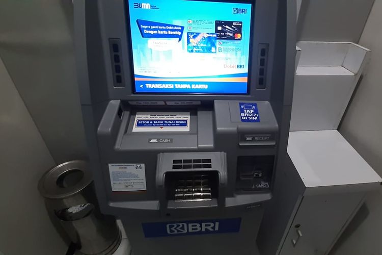 atm setor tunai terdekat bri