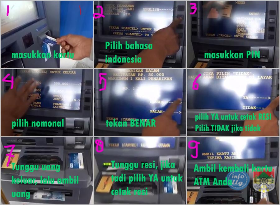 cara mentransfer uang di atm mandiri terbaru