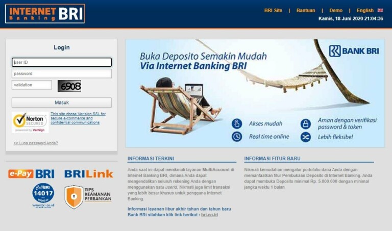 cara daftar internet banking tanpa harus ke bank