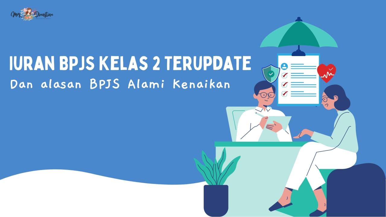 tarif bpjs kelas 2 tahun 2020