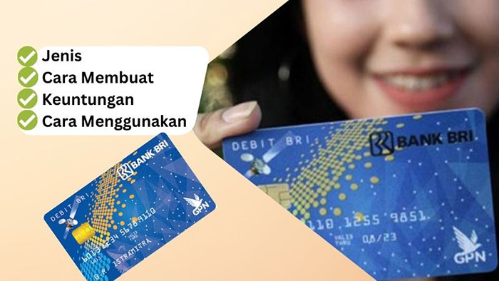 kartu bri atm rekening ambil dibuat