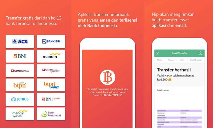 aplikasi transfer uang tanpa biaya admin terbaru