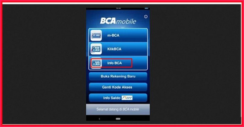 rekening tujuan klikbca daftar bca banking menambah