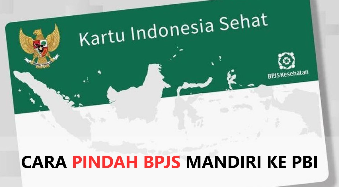 cara pindah bpjs mandiri ke pbi secara online