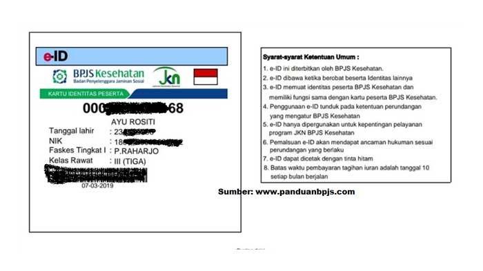 kartu bpjs hilang awalnya cetak langkah hp