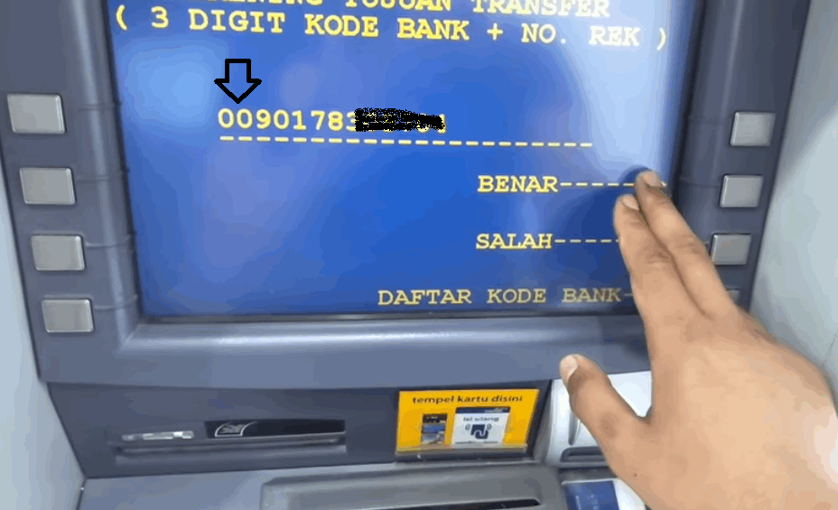 cara transfer bni ke mandiri lewat atm