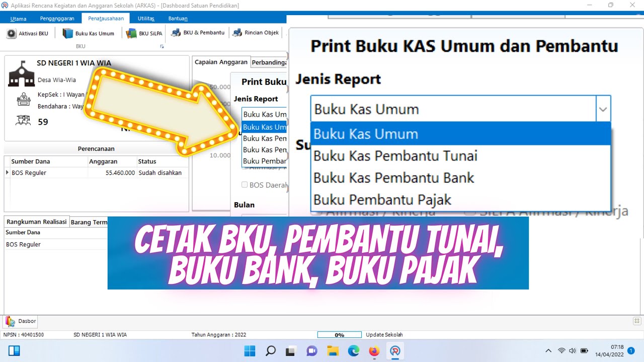 bank buku 4 apa saja