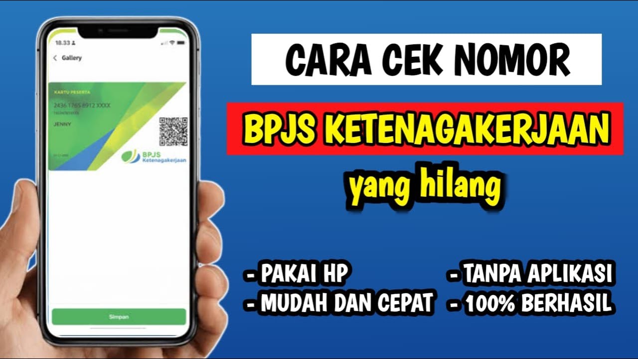 cara melihat nomor kpj bpjs ketenagakerjaan terbaru