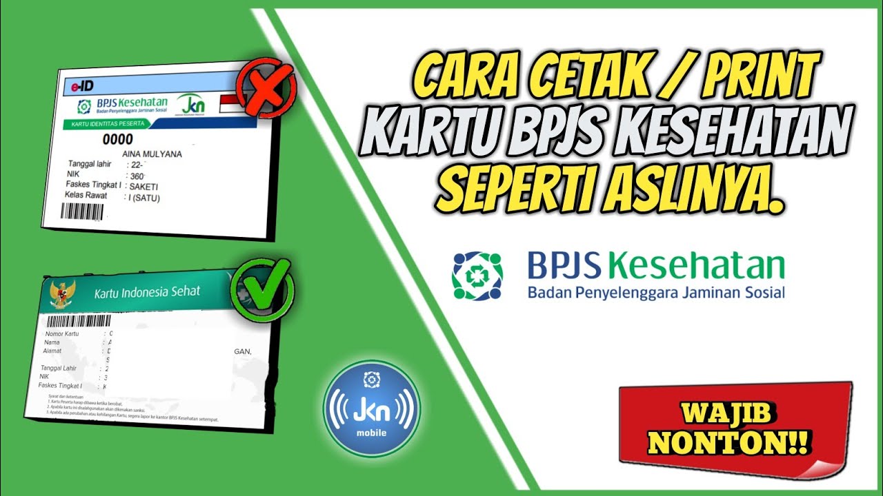 cara mencetak kartu bpjs kesehatan