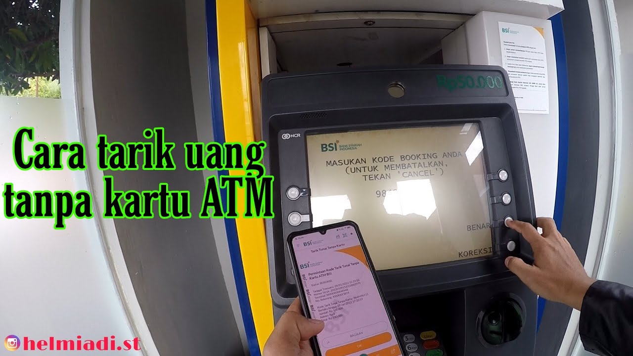 atm kartu tunai tarik mesin bni baru fitur bagikan