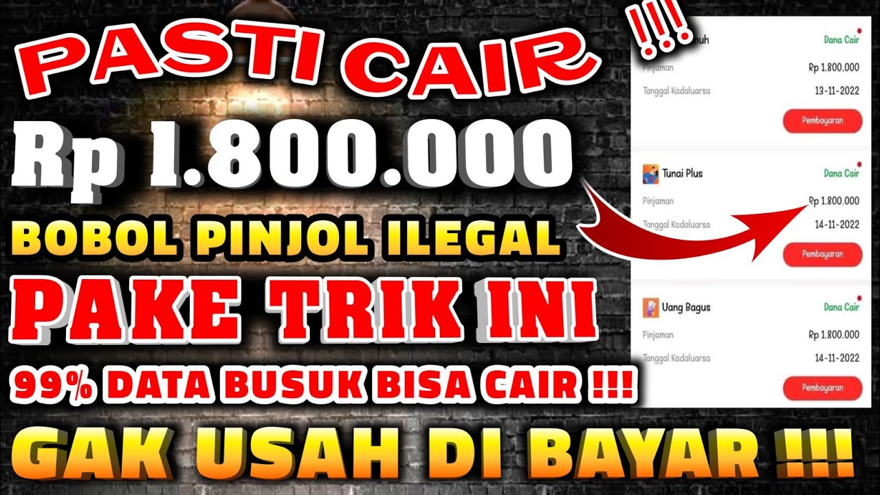 apk pinjol ilegal gak usah dibayar